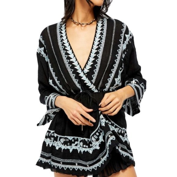 Free People Tops - NWT Free People Saffron Embroidered Tunic L / XL